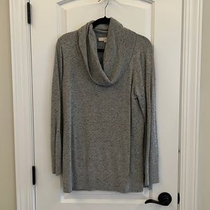 LOFT cowl tunic